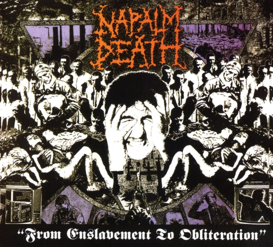 Napalm Death - From Enslavement To Obliteration 2021 Reissue, Earache Records, Remastered