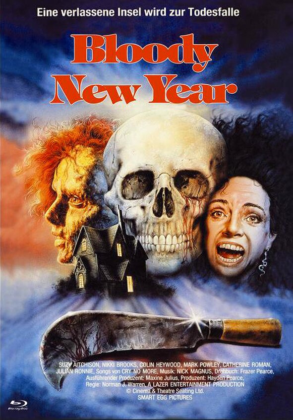 Bloody New Year (1987) Eurocult Collection, Petite Hartbox, Édition Limitée, Uncut