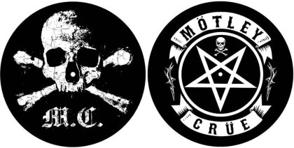 Motley Crue - Skull/Pentagram (2 Slipmats)