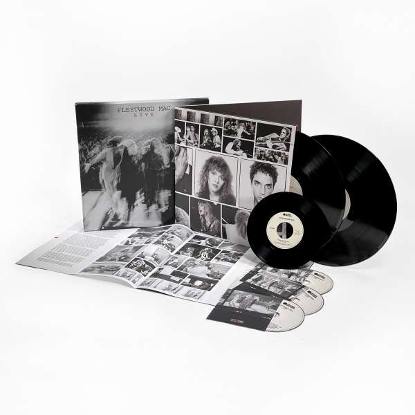Fleetwood Mac - Live Super Deluxe Boxset, 2 LPs + 3 CDs + 7" Single