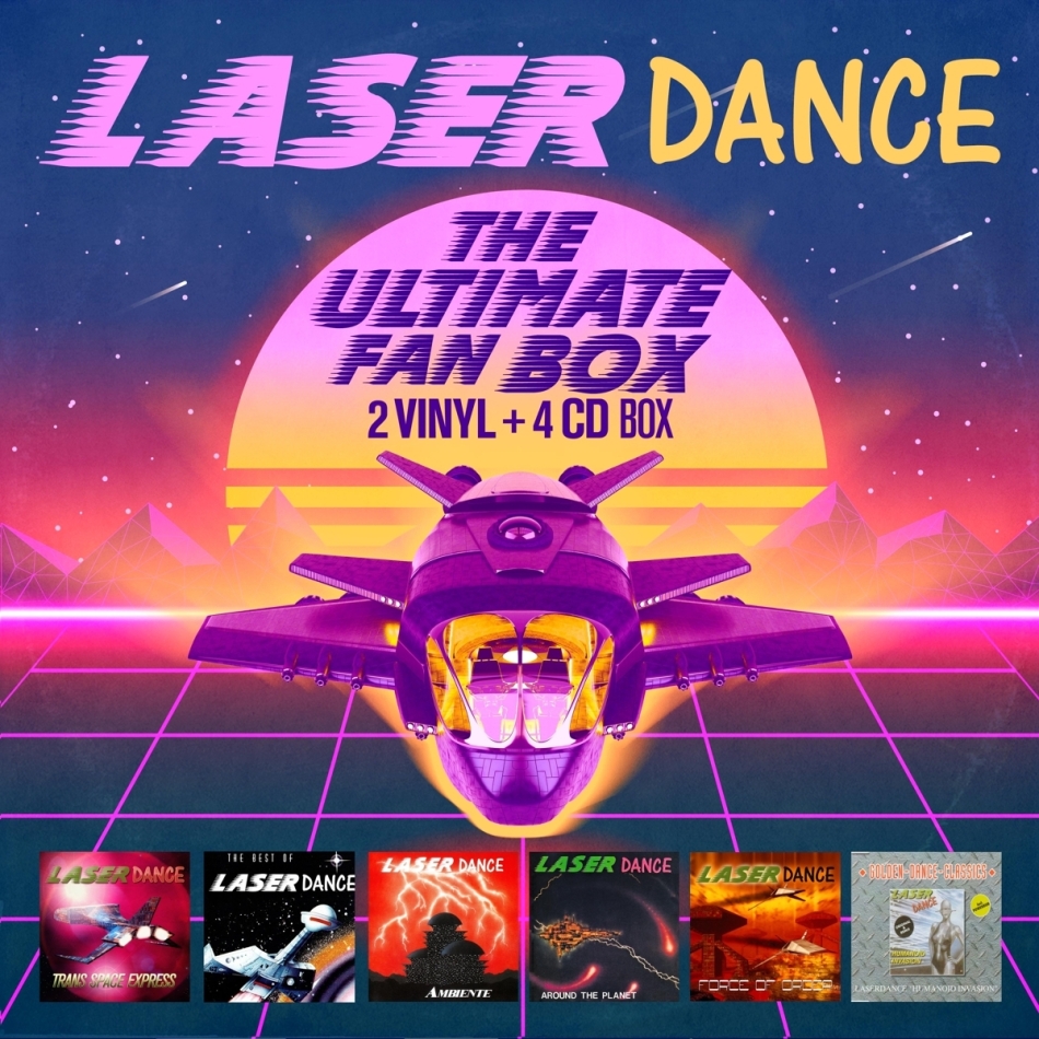 Laserdance - The Ultimate Fan Box + Maxi CD, 2 LPs + 3 CDs