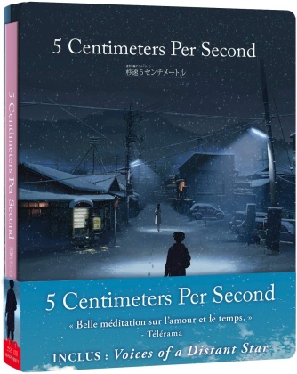 5 cm per second (2007) (&Eacute;dition Limit&eacute;e, Steelbook, Blu-ray + CD)