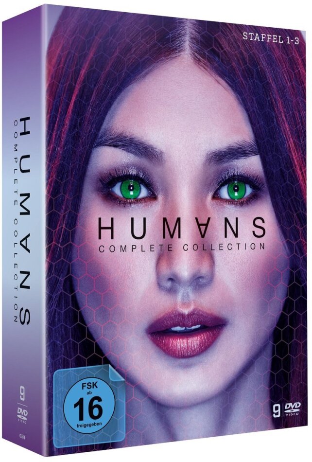 Humans - Complete Collection - Staffel 1-3 9 DVDs