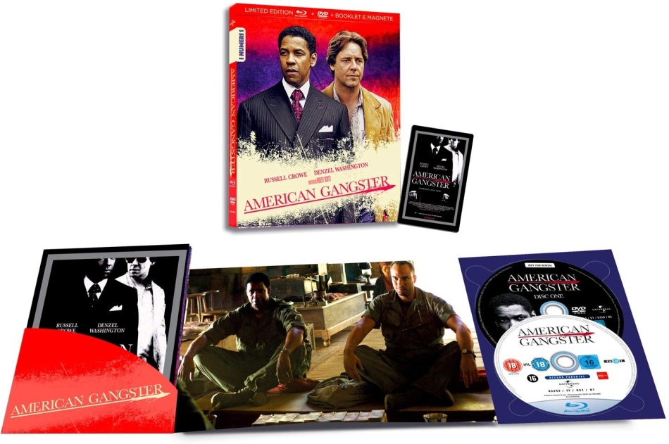 American Gangster (2007) I Numeri 1, Edizione Limitata, Blu-ray + DVD