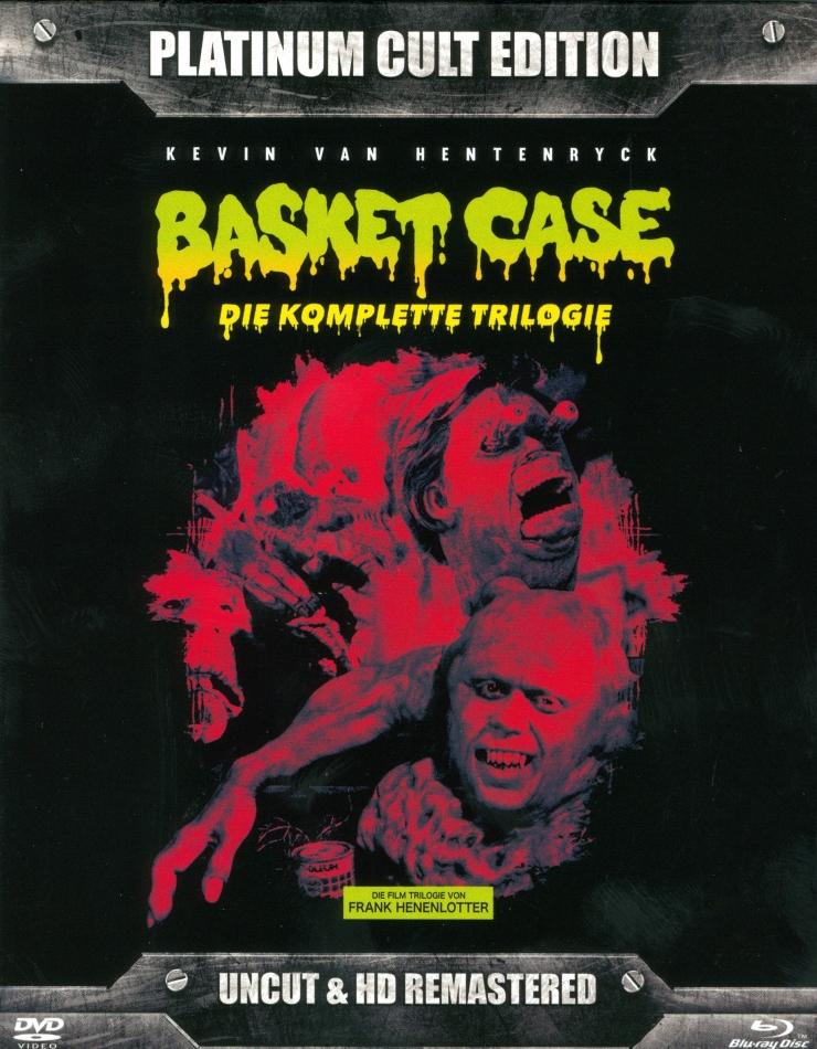 Basket Case 1-3 Platinum Cult Edition, Versione Rimasterizzata, Uncut, 8 Blu-ray