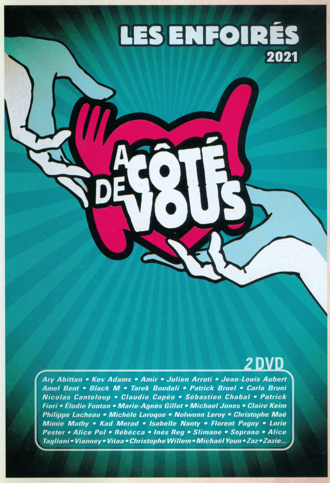 Les Enfoirés - Les Enfoirés 2021 - à côté de vous 2 DVD