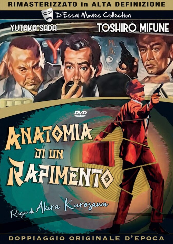 Anatomia di un rapimento (1963) Doppiaggio Originale D'epoca, HD-Remastered, D'Essai Movies Collection, s/w