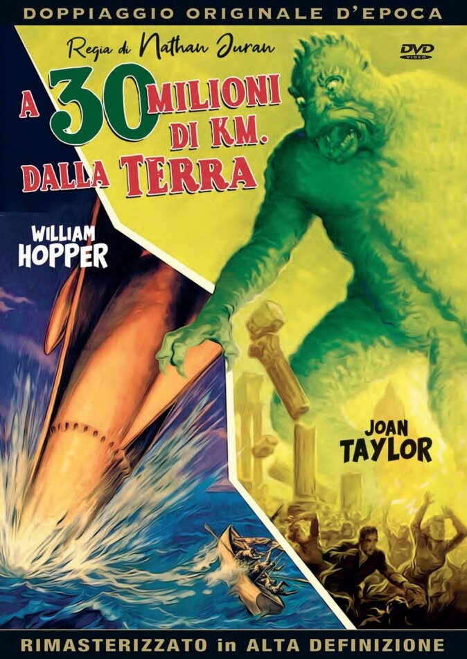 A 30 milioni di Km dalla Terra (1957) Doppiaggio Originale D'epoca, HD-Remastered, n/b, Riedizione
