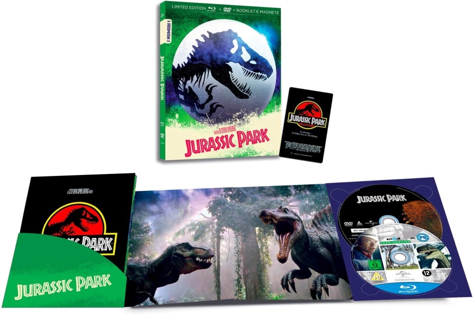 Jurassic Park (1993) I Numeri 1, Edizione Limitata, Blu-ray + DVD