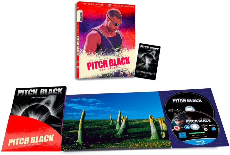 Pitch Black (2000) I Numeri 1, Edizione Limitata, Blu-ray + DVD