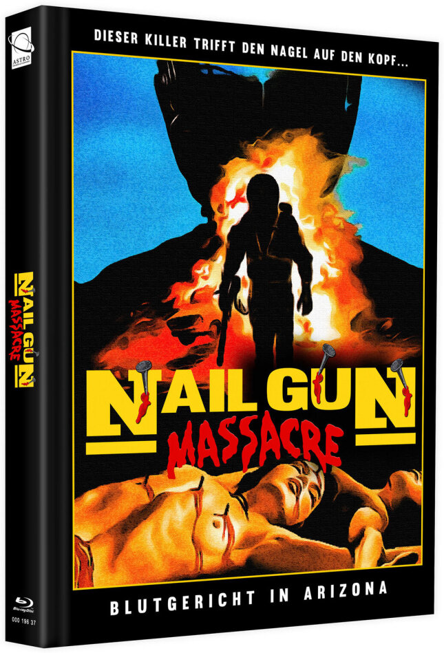 Nail Gun Massacre (1985) Cover D, Limited Edition, Mediabook, 2 Blu-rays