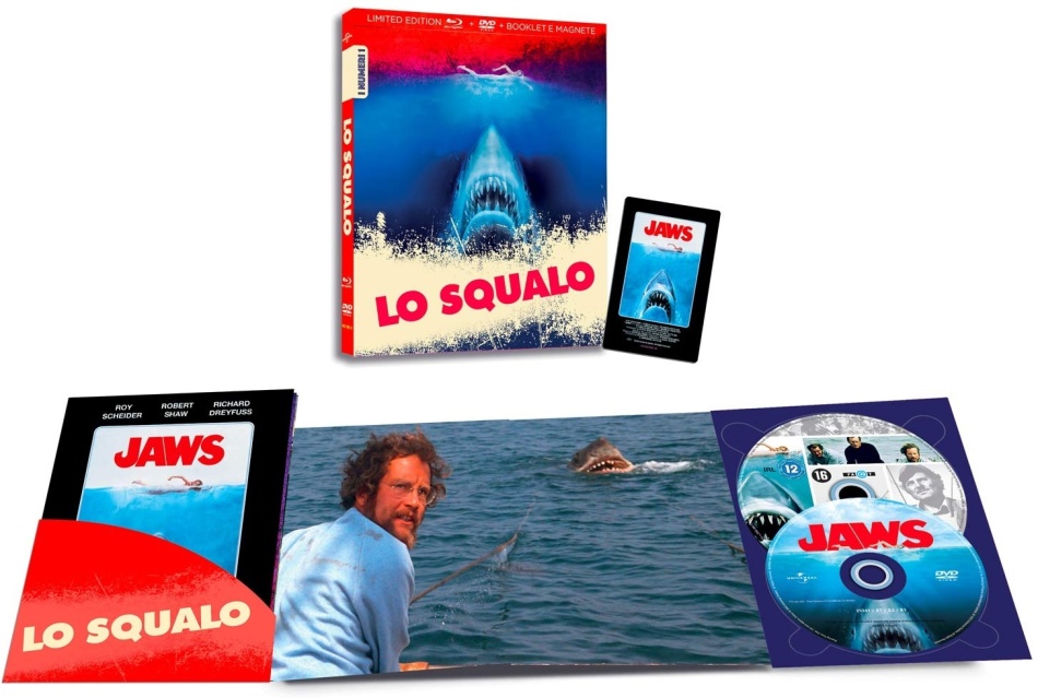 Lo Squalo (1975) I Numeri 1, Edizione Limitata, Blu-ray + DVD