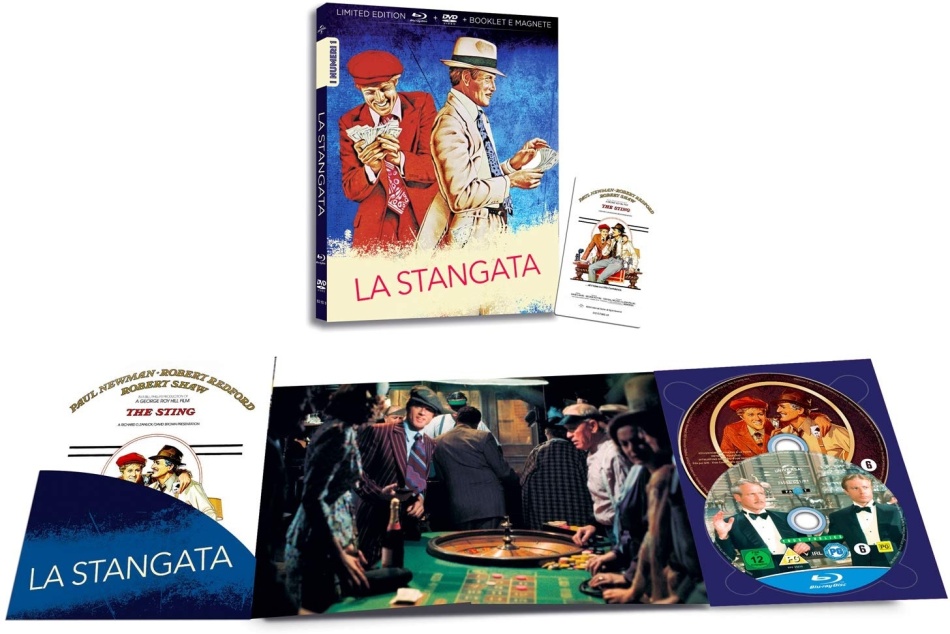 La Stangata (1973) I Numeri 1, Edizione Limitata, Blu-ray + DVD