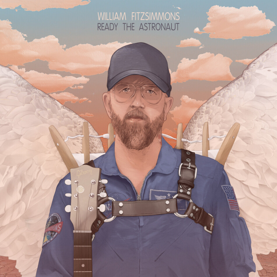 William Fitzsimmons - Ready The Astronaut Limited Edition, Clear Vinyl, LP + CD