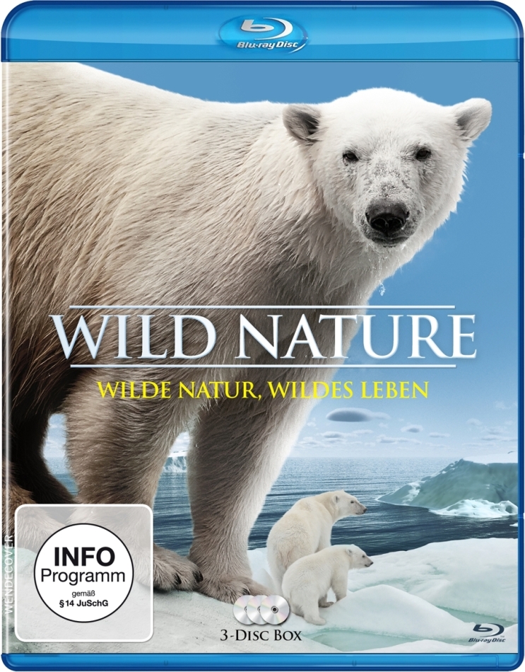 Wild Nature - Wilde Natur, wildes Leben 3 Blu-rays