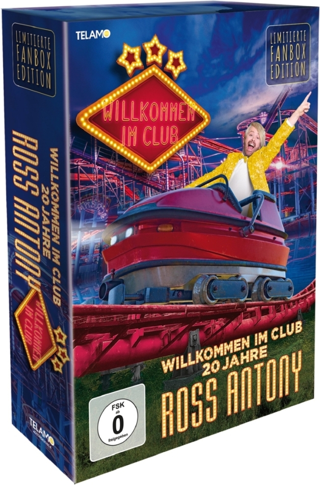 Ross Antony - Willkommen im Club - 20 Jahre Limited Fanbox, 2 CDs + DVD