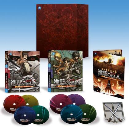 L'attaque des Titans - Saison 1 (Limited Collector's Edition, 4 Blu-rays + 4 DVDs)