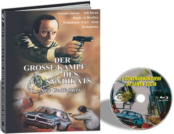 Der grosse Kampf des Syndikats - The New Godfathers (1979) Cover B, Limited Edition, Mediabook