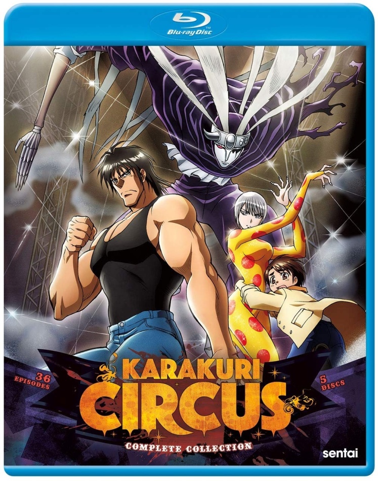 Karakuri Circus 5 Blu-rays