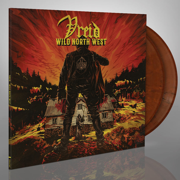 Vreid - Wild North West Orange/Black Marbled Vinyl, 2 LPs