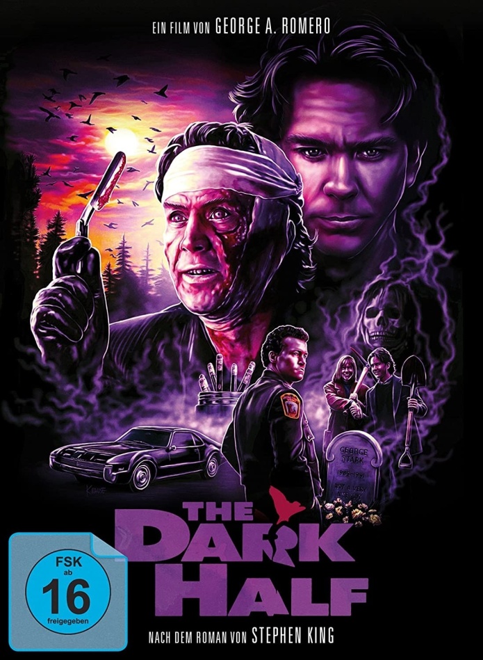 Stark - The Dark Half (1993) Édition Limitée, Mediabook, Blu-ray + DVD