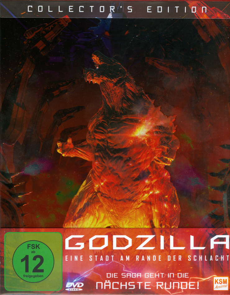 Godzilla: Eine Stadt am Rande der Schlacht (2018) Étui, Digipack, Édition Collector