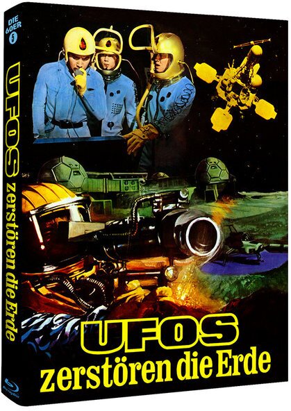 Ufos zerstören die Erde (1962) Cover A, Edizione Limitata, Mediabook