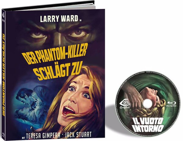 Der Phantom-Killer schlägt zu - Il vuoto intorno (1969) Cover E, Limited Edition, Mediabook