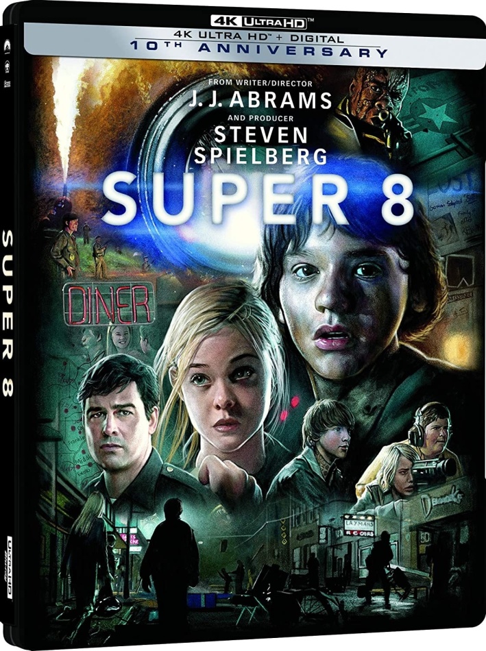 Super 8 (2011) Edizione10° Anniversario, Steelbook