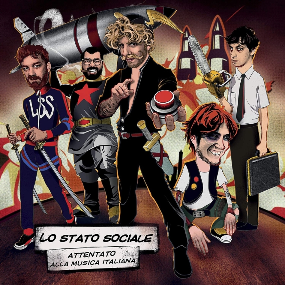 Lo Stato Sociale - Attentato Alla Musica Italiana Sanremo 2021, 2 CD