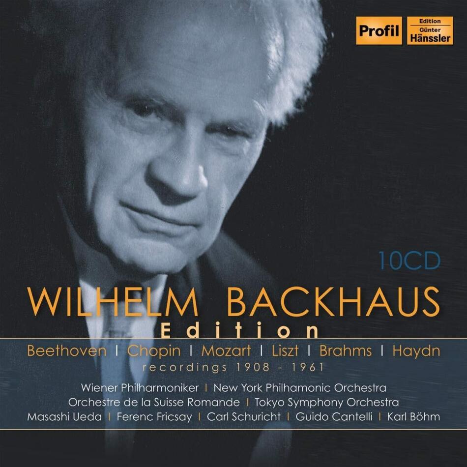 Wilhelm Backhaus - Wilhelm Backhaus Edition 10 CD