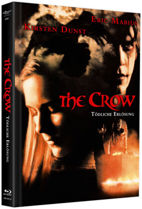 The Crow 3 - Tödliche Erlösung (2000) (Cover B, Edizione Limitata, Mediabook, Blu-ray + DVD)