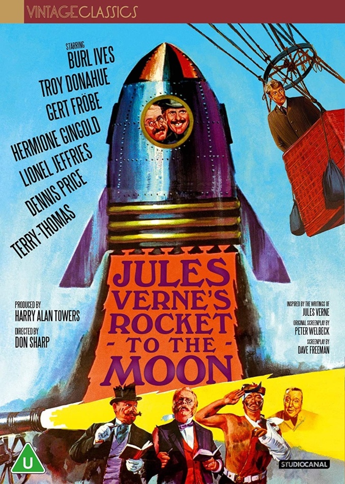 Jules Verne's Rocket To The Moon (1967) Vintage Classics