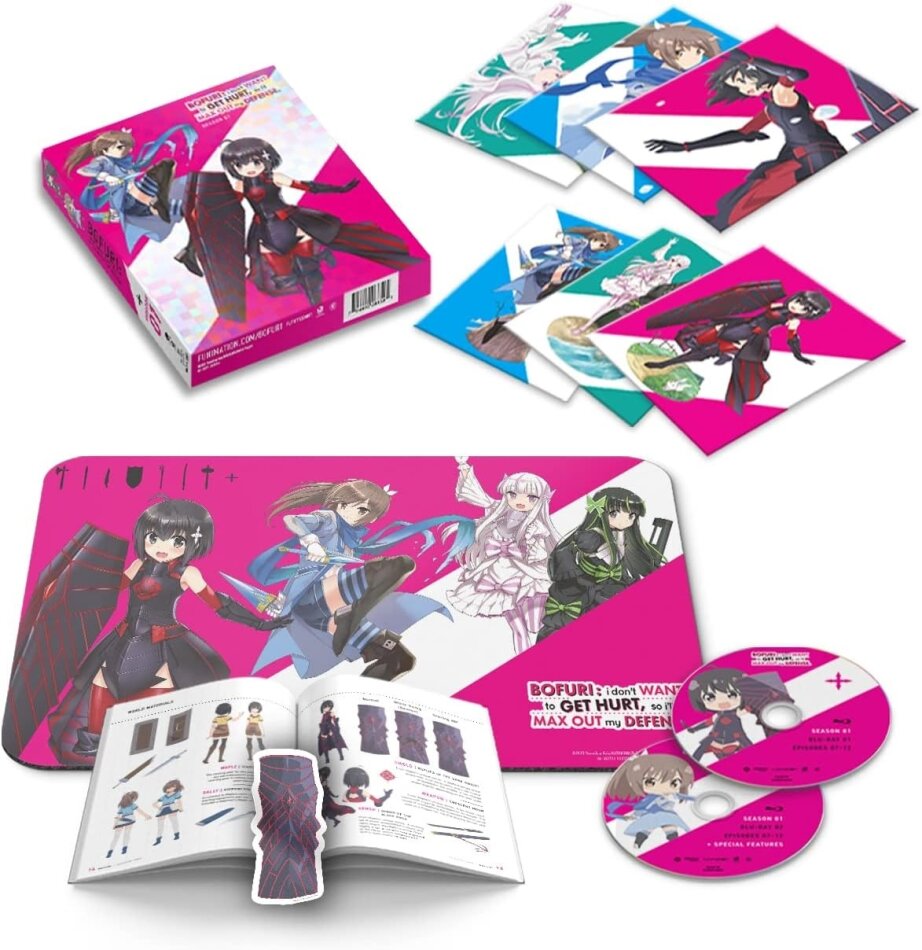 BOFURI: i don't WANT to GET HURT, so i'll MAX OUT my DEFENSE. - Season 1 Edizione Limitata, 2 Blu-ray