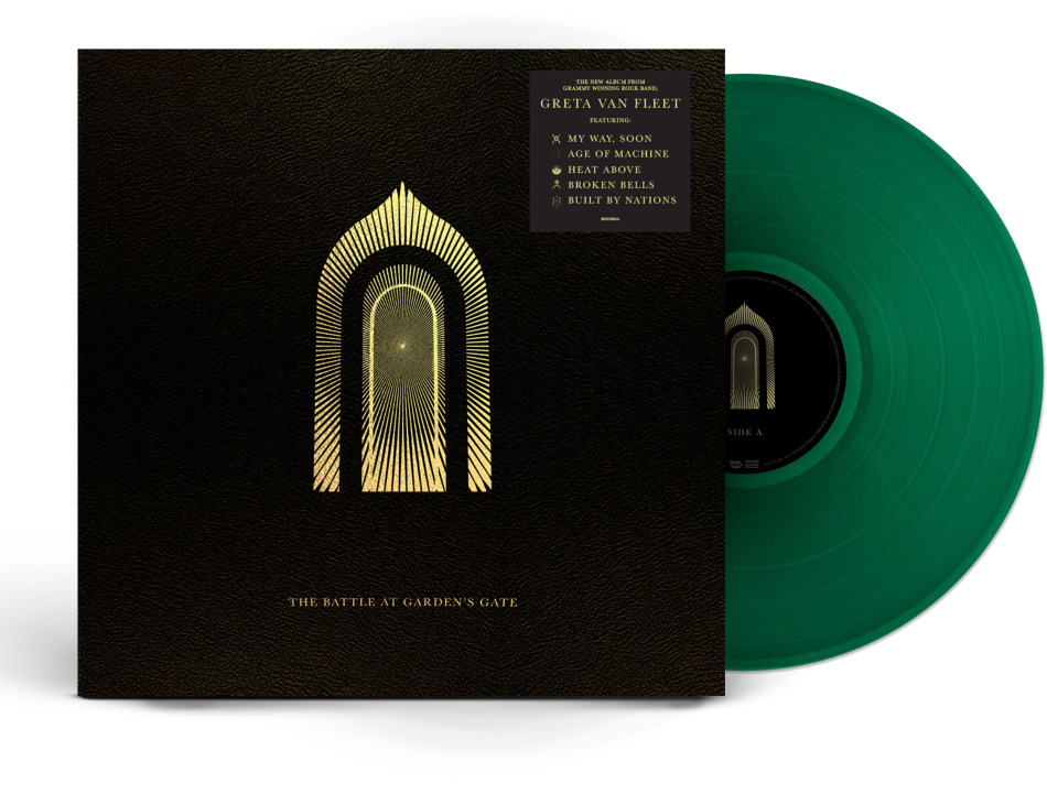 Greta Van Fleet - The Battle At Gardens Gate - (Transparent Green Vinyl Edition) Colored, 2 LP