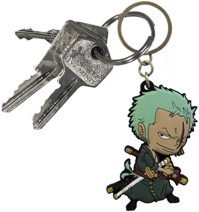 Porte-Clef PVC - Zoro SD - One Piece