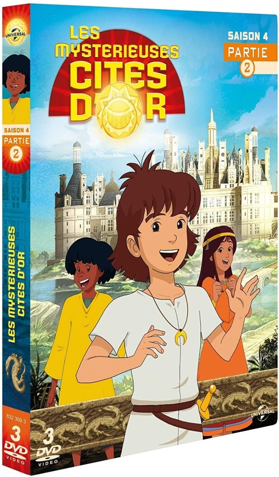 Les mystérieuses cités d'or - Saison 4 - Partie 2 3 DVD