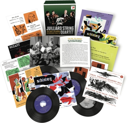 Juilliard String Quartet - Early Columbia Recordings (16 CDs)