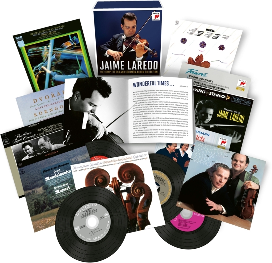 Jaime Laredo - The Complete RCA and Columbia Album 22 CDs
