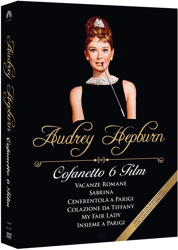 Audrey Hepburn - Cofanetto 6 Film 7 DVD