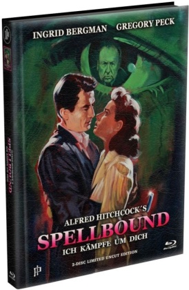 Spellbound - Ich kämpfe um Dich (1945) (Wattiert, Limited Edition, Mediabook, Uncut, Blu-ray + DVD)