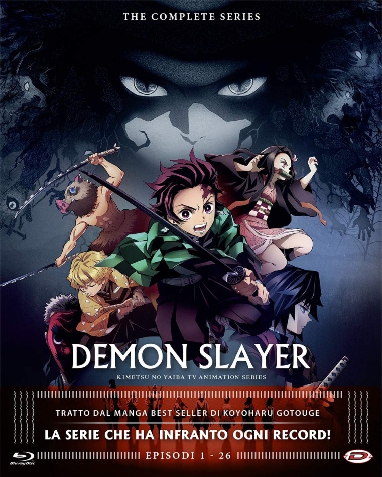 Demon Slayer - Stagione 1: The Complete Series (Eps. 01-26) 4 Blu-ray