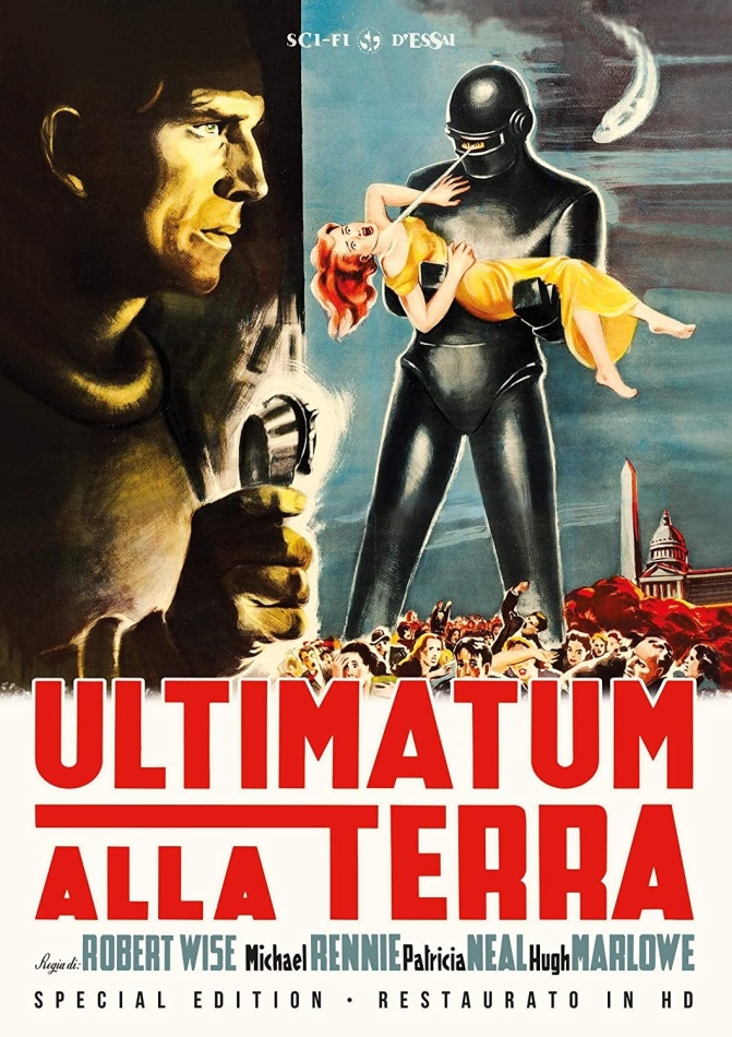 Ultimatum alla Terra (1951) Sci-Fi d'Essai, restaurato in HD, b/w, Special Edition