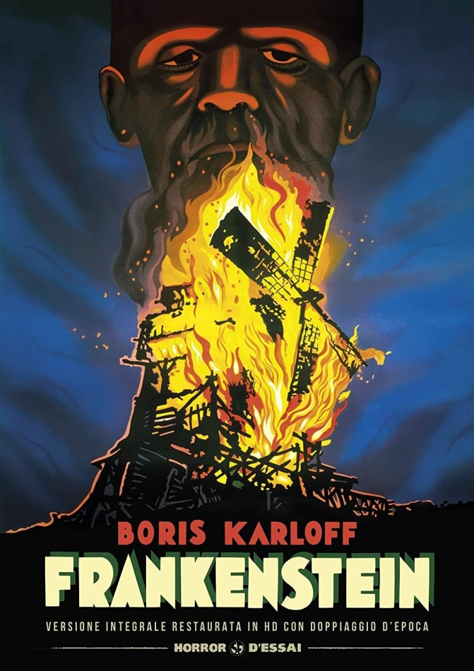 Frankenstein (1931) Horror d'Essai, Versione Restaurata Integrale, b/w