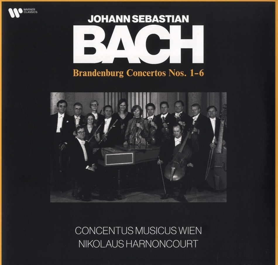 Nikolaus Harnoncourt, Johann Sebastian Bach (1685-1750) & Concentus Musicus Wien - Brandenburg Concertos Nos. 1-6 2 LPs