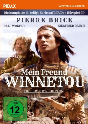 Mein Freund Winnetou - Die komplette 14-teilige Serie (Pidax Western-Klassiker, Collector's Edition, 3 DVDs + Audiobook)