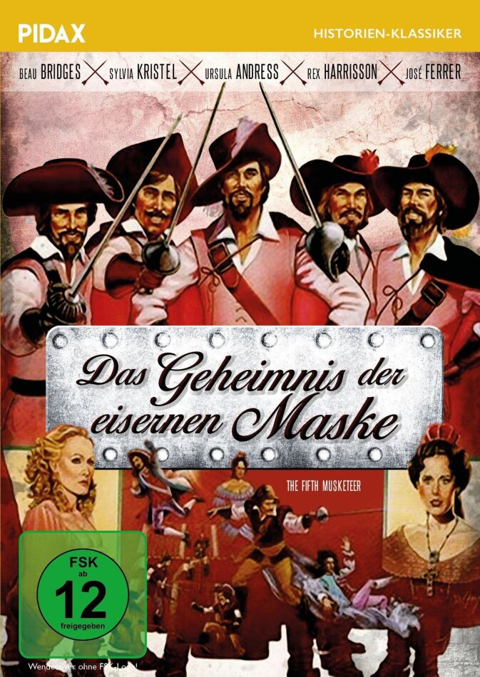Das Geheimnis der eisernen Maske (1978) Pidax Historien-Klassiker