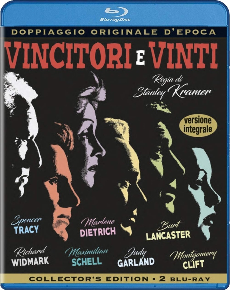Vincitori e vinti (1961) Doppiaggio Originale D'epoca, n/b, Collector's Edition, 2 Blu-ray