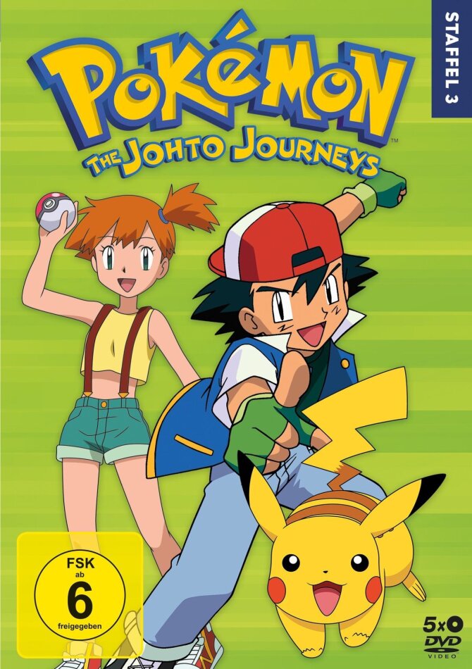 Pokémon - Die TV-Serie - Staffel 3: Die Johto Reisen 5 DVD