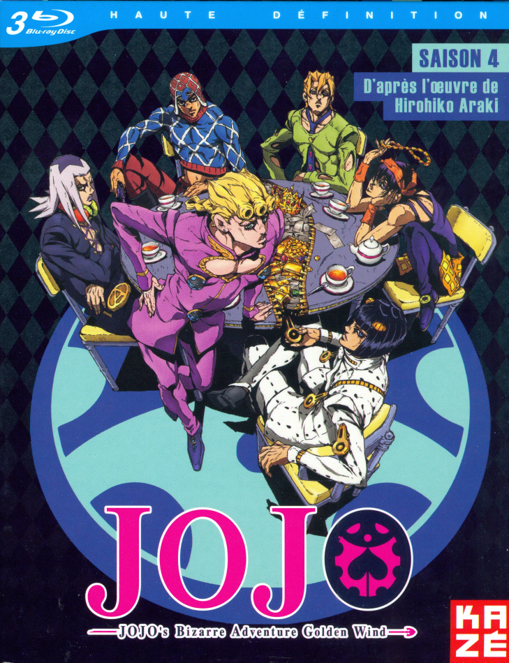 JoJo's Bizarre Adventure - Saison 4 - Partie 1 : Golden Wind 3 Blu-ray